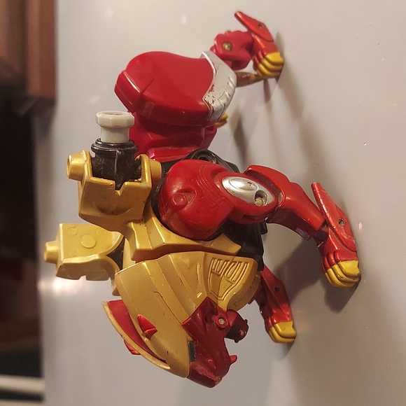 ❤️ Power Rangers WildForce DX Deluxe Megazord Red Lion Zord - Picture 1 of 9